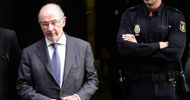 La Audiencia confirma la fianza de Rato por las tarjetas 'B' y le cree responsable de su emisión