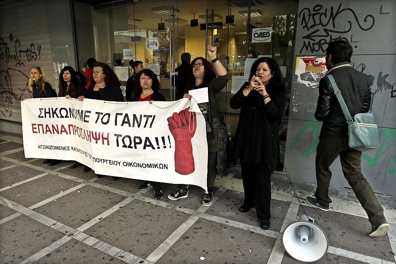 La OIT denuncia que Grecia ha perdido el 25% del empleo europeo desde 2008