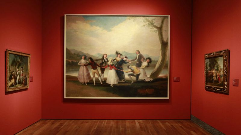 'Goya en Madrid', verdades de un maestro escritas en el cartón de un tapiz