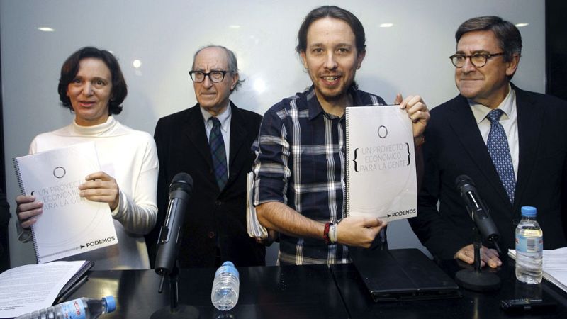 Podemos plantea pedir una moratoria del pago de la deuda y crear una banca pública