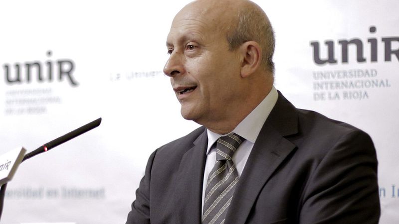 José Ignacio Wert: "Son el tipo de cosas que nunca querríamos ver"