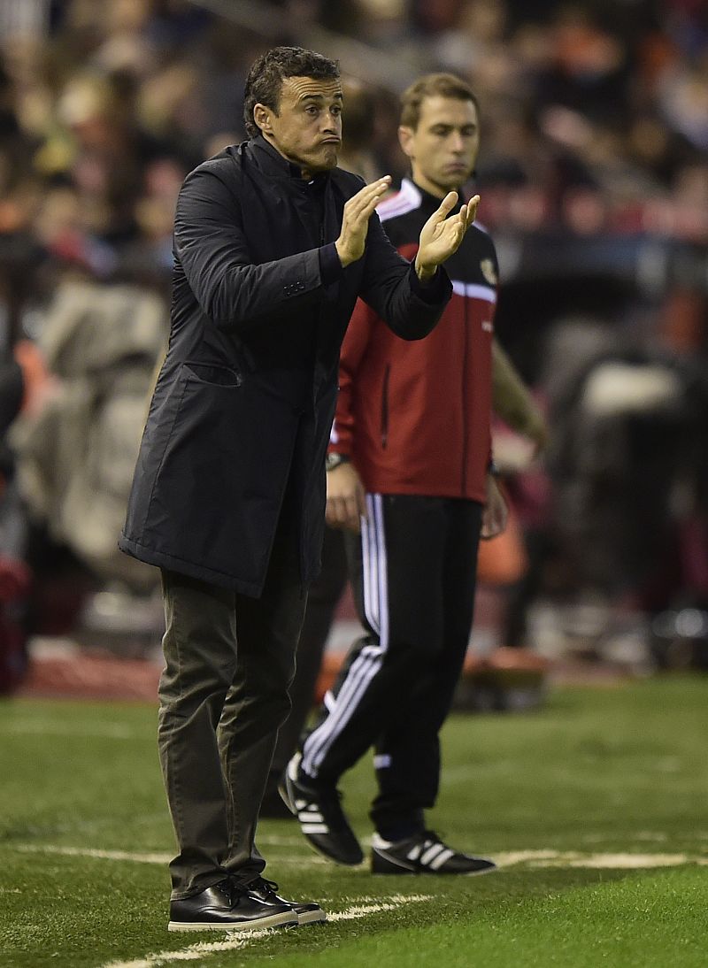 Luis Enrique: "A los puntos, hubiéramos sido justos vencedores"