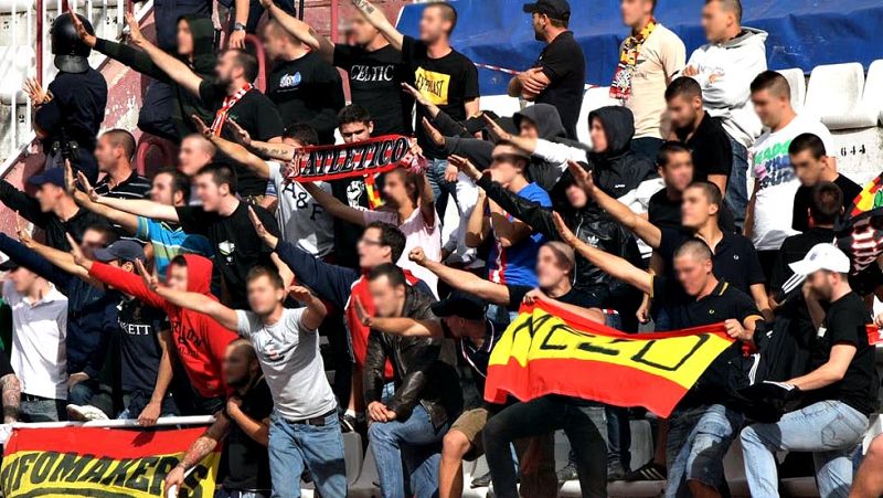 Así es el mapa de los ultras del fútbol español
