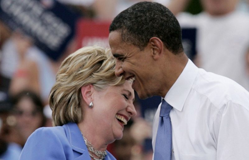 Obama y Clinton escenifican la unidad del Partido Demócrata