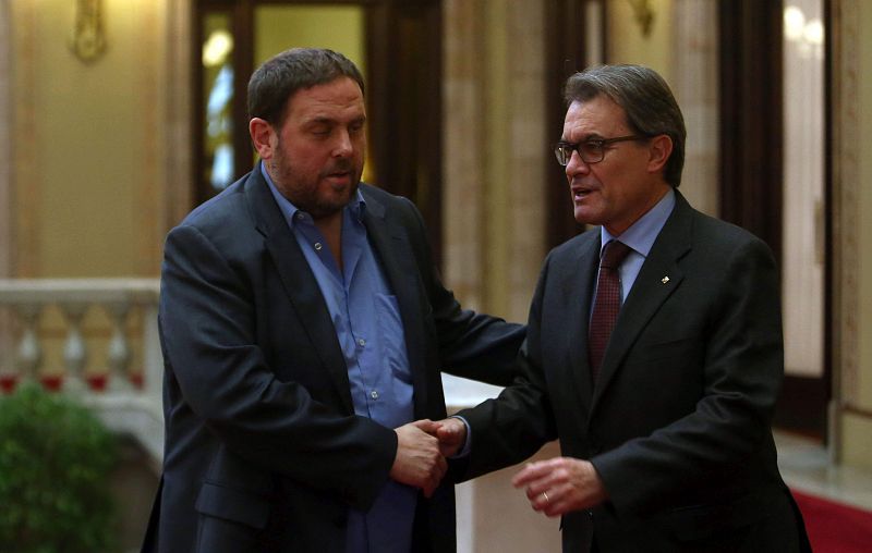 Junqueras solicita una reunión a Mas para tratar sobre sus respectivos planes soberanistas