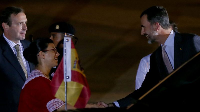 Rajoy y el rey llegan a Veracruz para participar en la Cumbre Iberoamericana