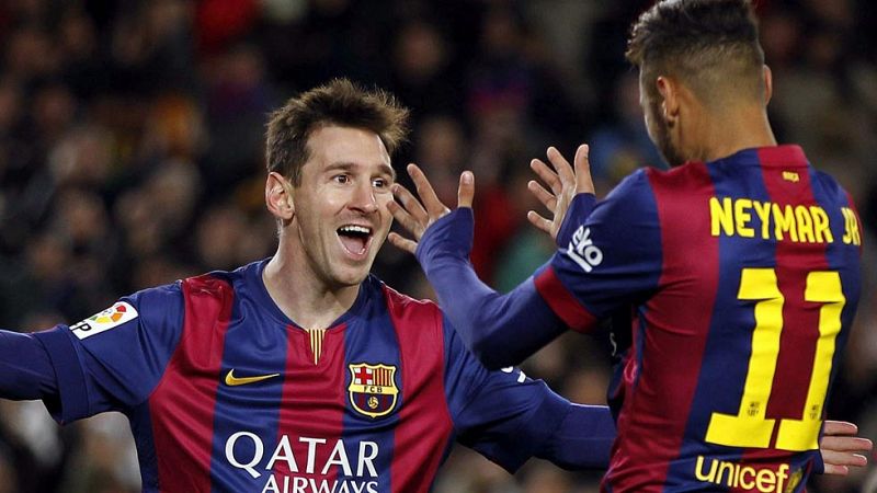 Messi responde al reto de Cristiano y el Barça golea al Espanyol