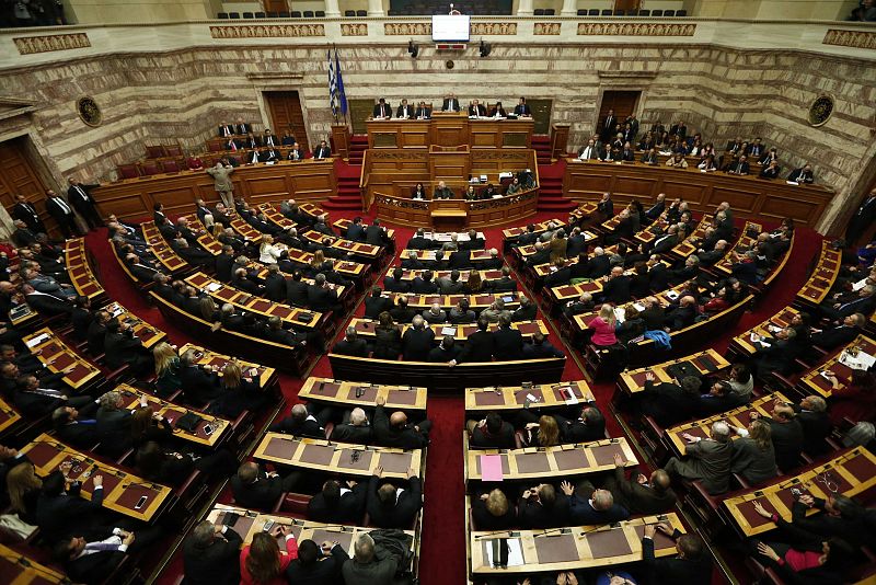 Dimas no logra ser elegido por el Parlamento como presidente de Grecia en la primera votación