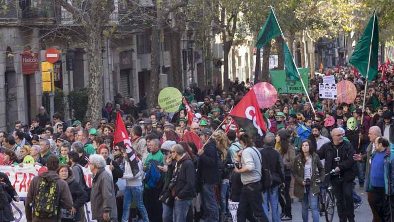 Más de 30 ciudades de toda España acogen marchas contra la ley de Seguridad Ciudadana