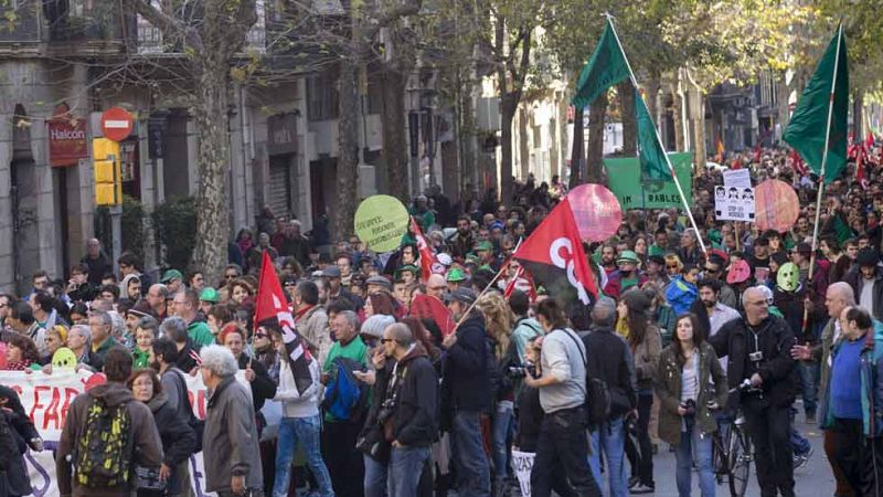 Más de 30 ciudades de toda España acogen marchas contra la ley de Seguridad Ciudadana