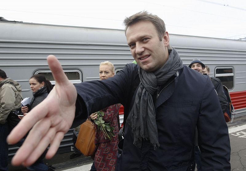 Tres años y medio de prisión para el líder de la oposición extraparlamentaria rusa, Alexéi Navalni