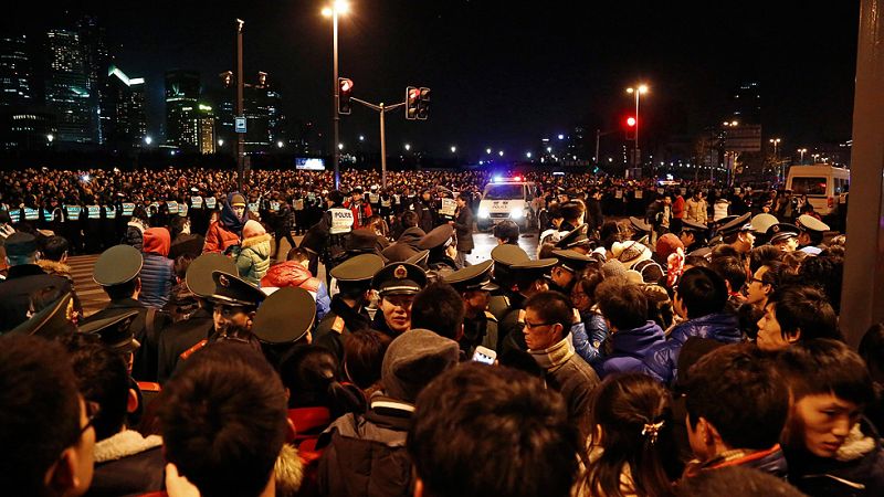 Un total de 36 personas mueren en Shanghái en una estampida durante las fiestas del Año Nuevo