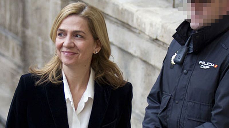 La defensa de la infanta Cristina recurre el auto de apertura de juicio del 'caso Nóos'