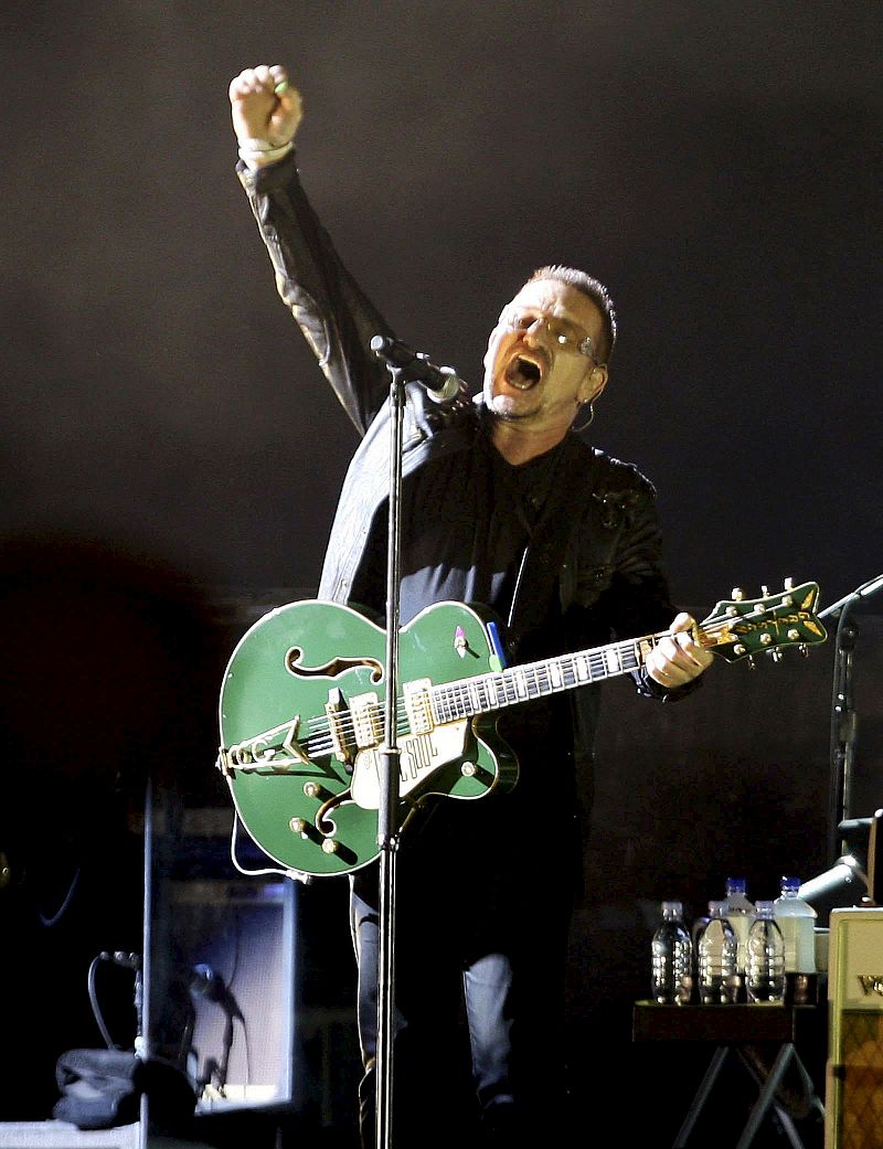 Bono teme no volver a tocar la guitarra tras un accidente ocurrido en noviembre