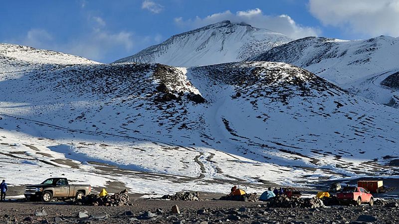 El equipo de rescate consigue descender el cuerpo del montañero Fernando Osa