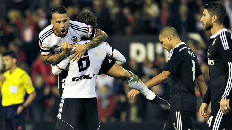 Mestalla pone fin a la racha de 22 victorias consecutivas del Real Madrid