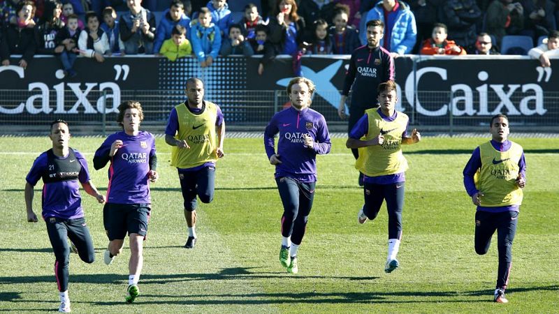 Messi, con gastroenteritis, baja en el entrenamiento del FC Barcelona