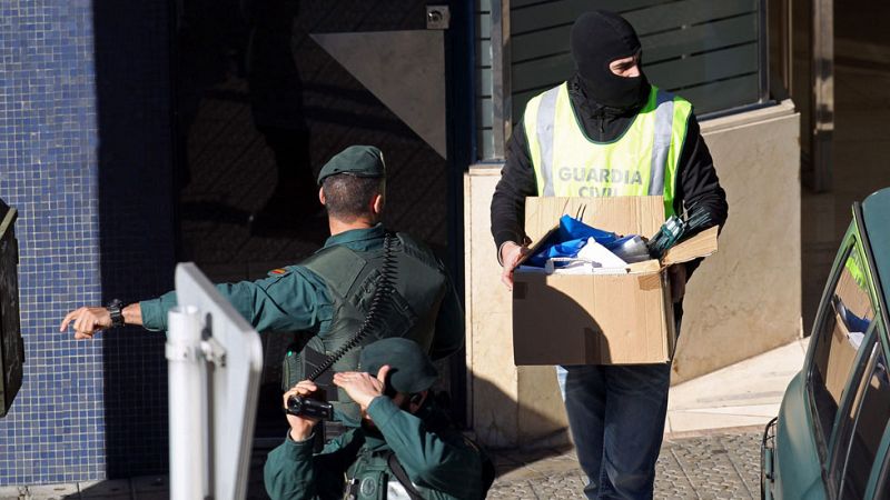 Dieciséis detenidos en una operación contra el 'frente de cárceles' de ETA