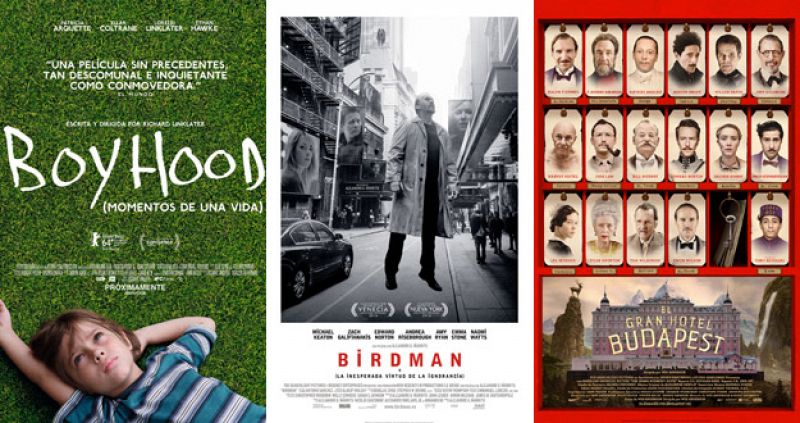 La batalla por el Oscar se escribe con B de 'Boyhood', 'Birdman' y Budapest