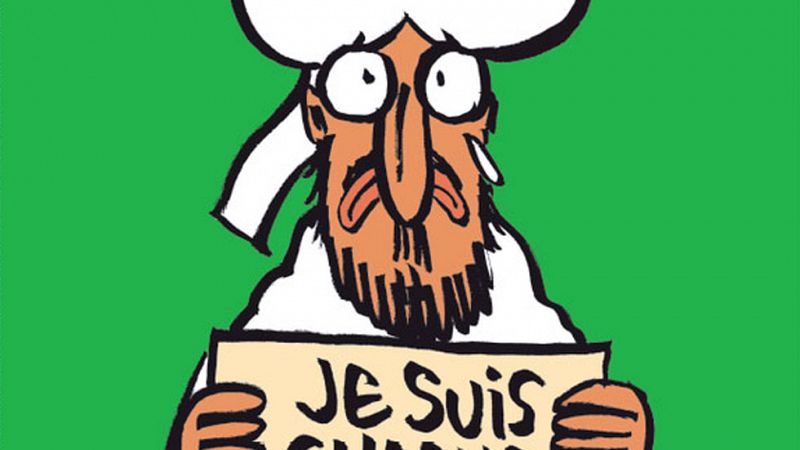 'Charlie Hebdo' volverá a los quioscos este miércoles con Mahoma llorando en su portada
