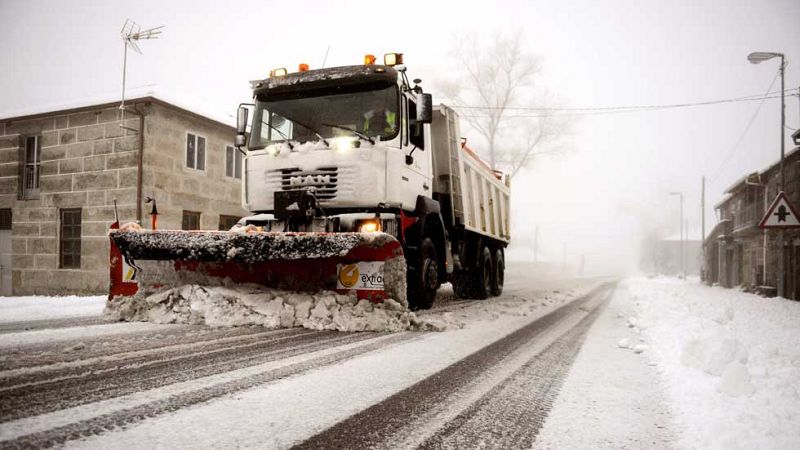 Decretada la alerta en 29 provincias por frío, nieve, viento y fuerte oleaje