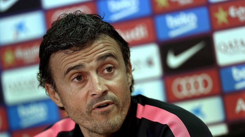 Luis Enrique: "En cuanto perdamos o empatemos habrá de nuevo fiesta"