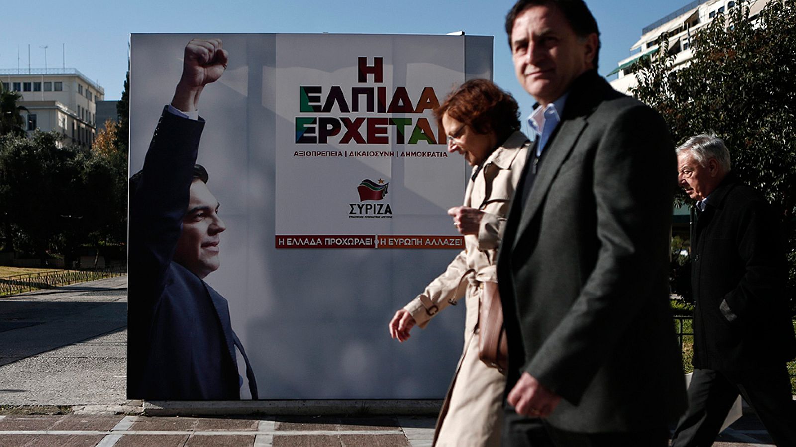 En Grecia las encuestas siguen dando como ganadora a Syriza