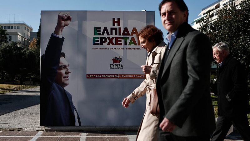 Syriza mantiene su ventaja en las encuestas a una semana de las elecciones en Grecia