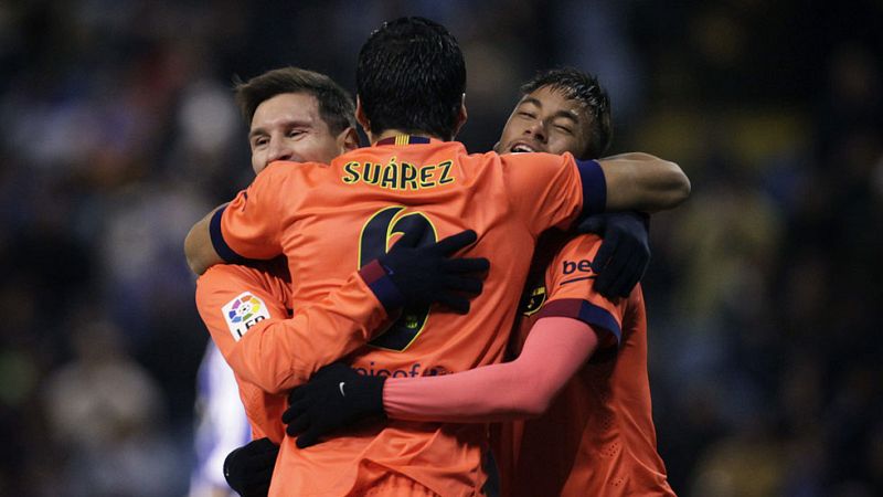 Un Messi espléndido asalta Riazor