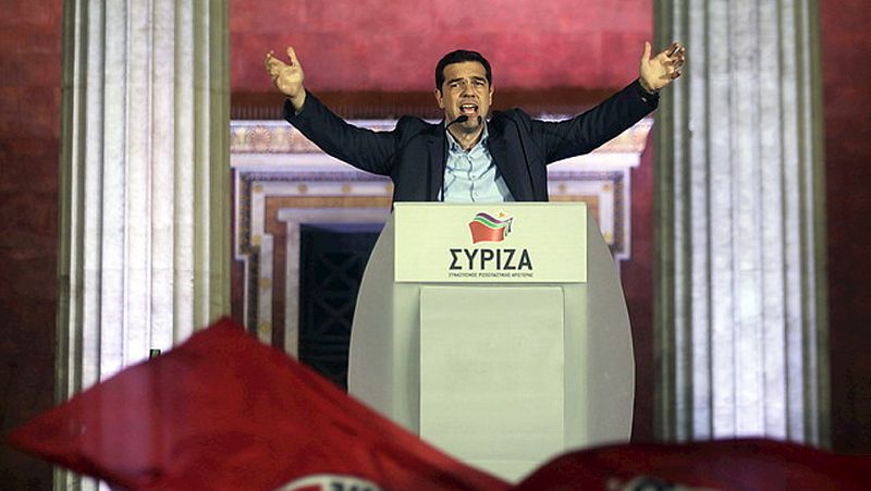 Syriza logra una victoria histórica contra la austeridad y roza la mayoría absoluta en Grecia