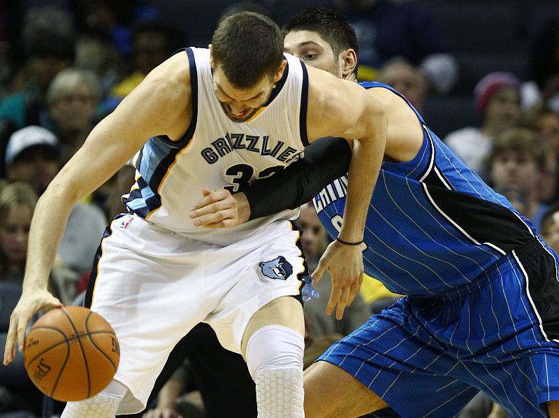 Marc Gasol y Serge Ibaka lideran las victorias de Memphis y Oklahoma