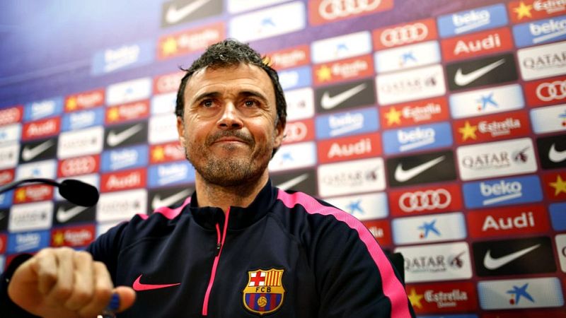 Luis Enrique: "Espero la versión más potente del Atlético"