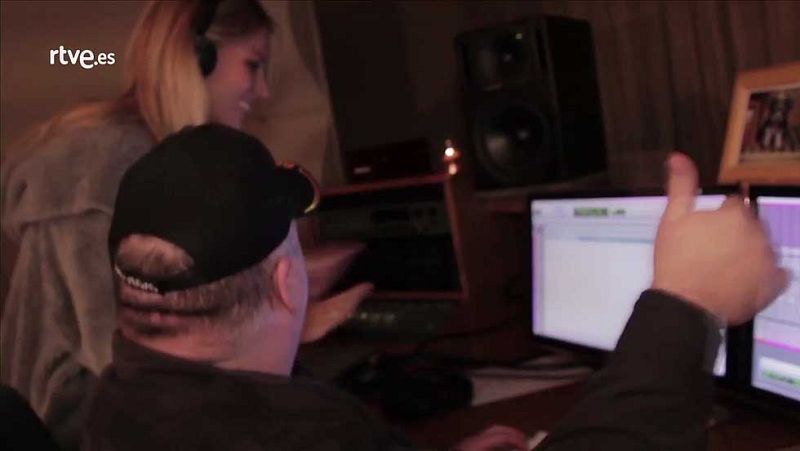 Edurne ya ha grabado su canción para Eurovisión 2015, "Amanecer"