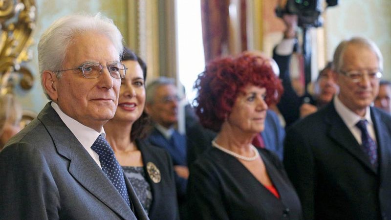 Sergio Mattarella es elegido presidente de la República italiana