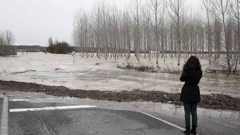 El temporal en España deja dos víctimas mortales y cuantiosos daños