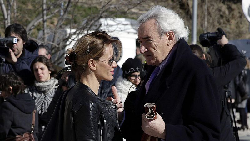 Familiares y amigos despiden al editor José Manuel Lara en Barcelona