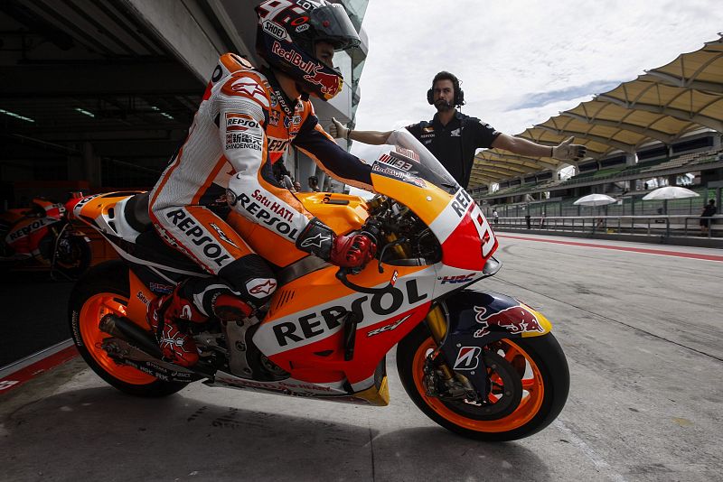 Márquez marca el ritmo en el arranque de la pretemporada en MotoGP