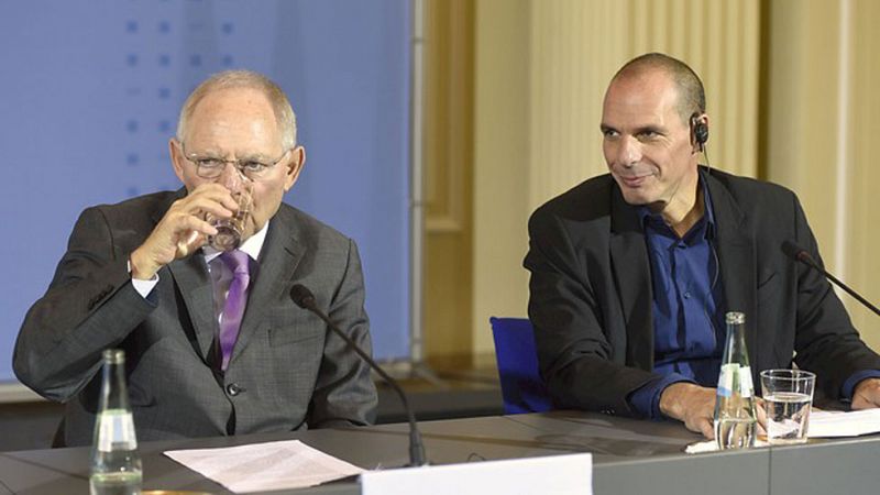 Schäuble, a Varufakis: "Soy escéptico sobre muchas de las medidas anunciadas por Grecia"