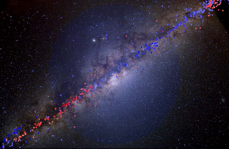 Encuentran pruebas de la presencia de materia oscura en la Vía Láctea