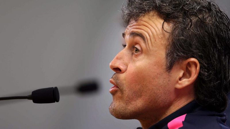 Luis Enrique: "El objetivo es ganar y que el rival genere las menos ocasiones de gol posibles"