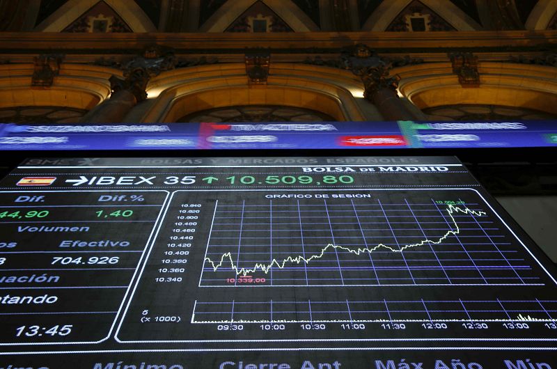 El IBEX 35 sube un 1,9% y supera los 10.500 impulsado por el alto el fuego en Ucrania