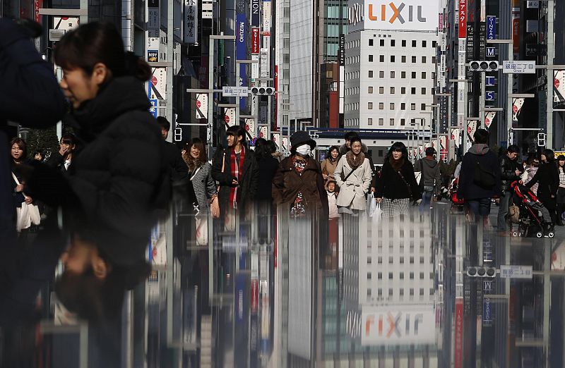 Japón salió de la recesión en el último trimestre de 2014, cuando su PIB creció un 0,6%