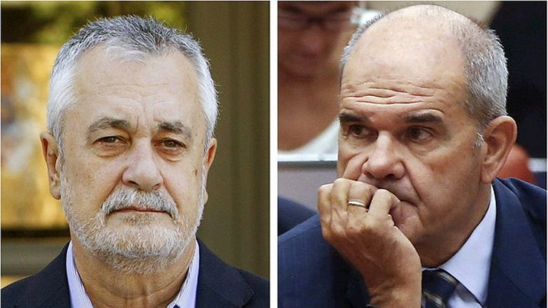 El Supremo cita a declarar como imputados a Chaves y Griñán por el 'caso de los ERE'