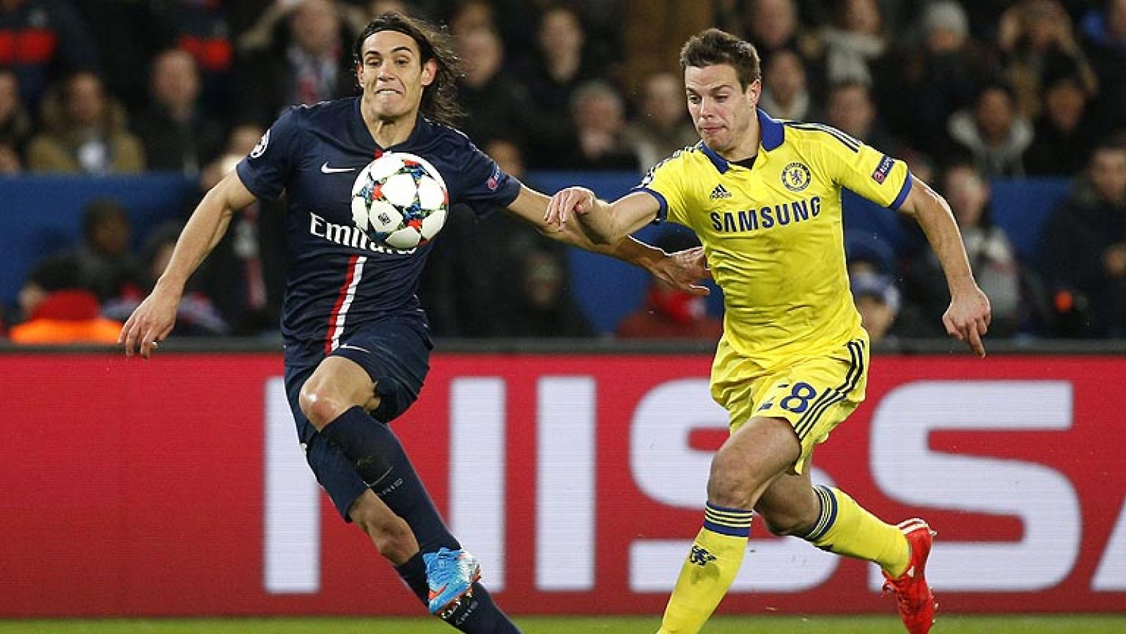 PSG y Chelsea empatan en la ida de octavos