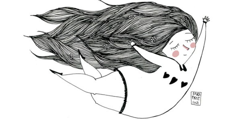 Las mujeres sin complejos de la ilustradora Sara Fratini