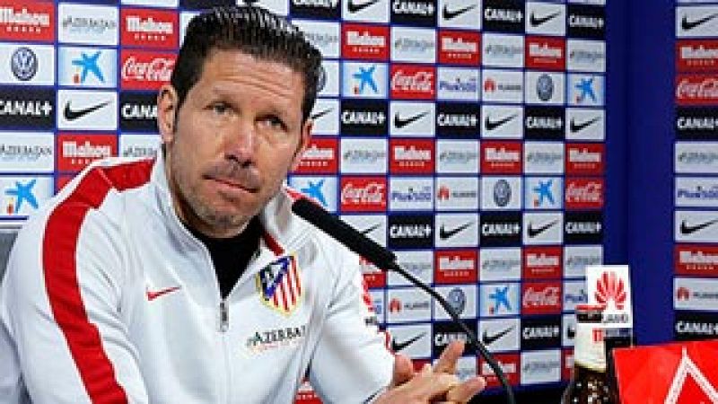 Simeone: "Nuestros rivales siguen siendo Valencia y Sevilla"