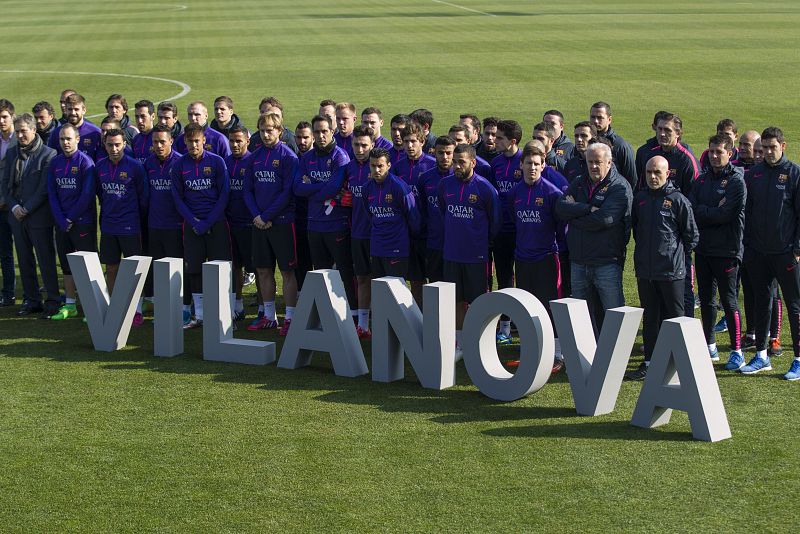 El Barça ya entrena en el "Campo Tito Vilanova"
