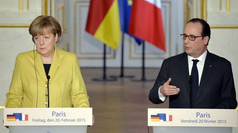 Francia y Alemania trabajarán para que el acuerdo de Minsk se cumpla íntegramente