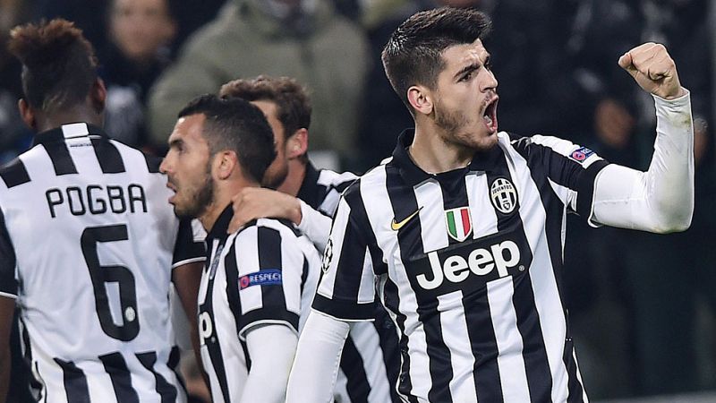 La Juve golpea primero al Borussia Dortmund (2-1)