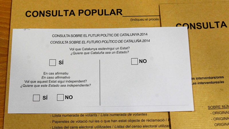 El Tribunal Constitucional declara inconstitucional la consulta soberanista del 9N en Cataluña
